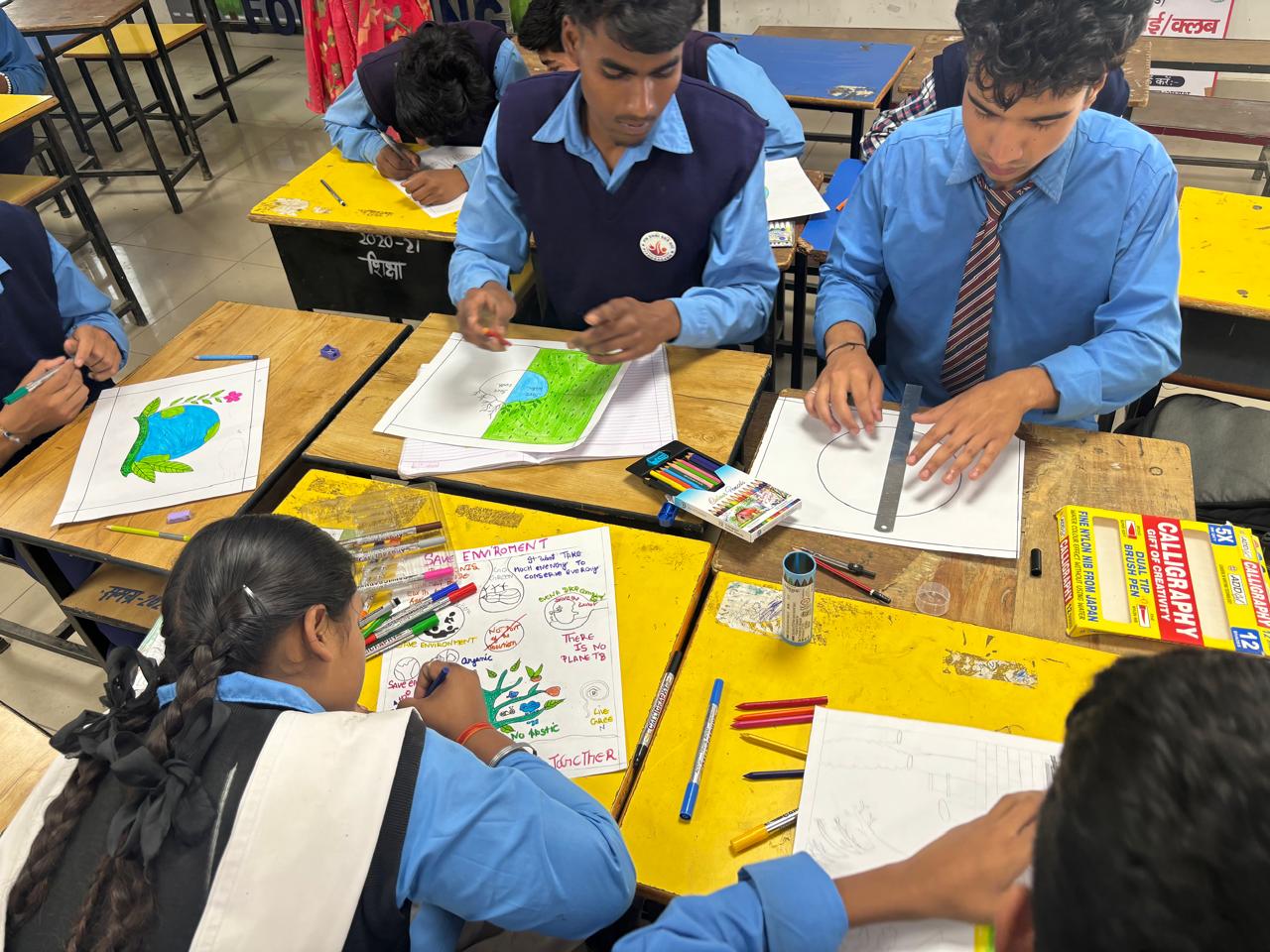 Children Art Competition Program under JSA 2026 at district Pithoragarh