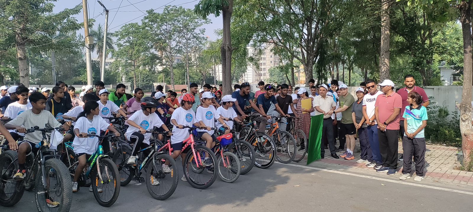 Cycle Race Rally & Awareness Program 2026 at district U S Nagar