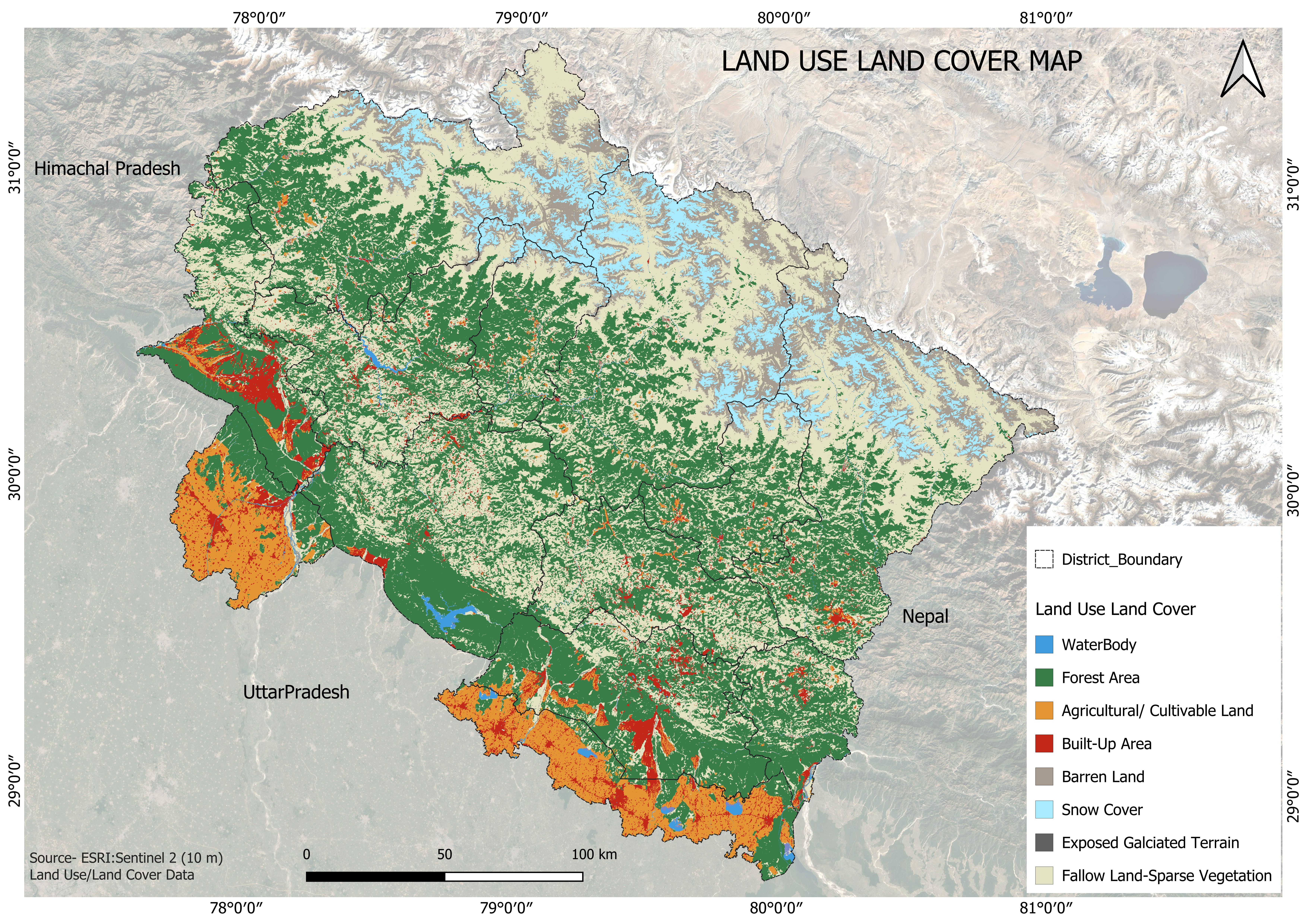 Land Use & Land Cover Map